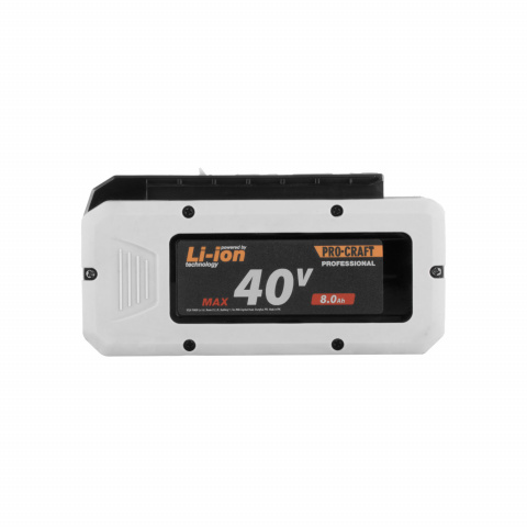 Baterie akumulátorová 40V Li-ion, 8000mAh Procraft 40/8 | 40/8